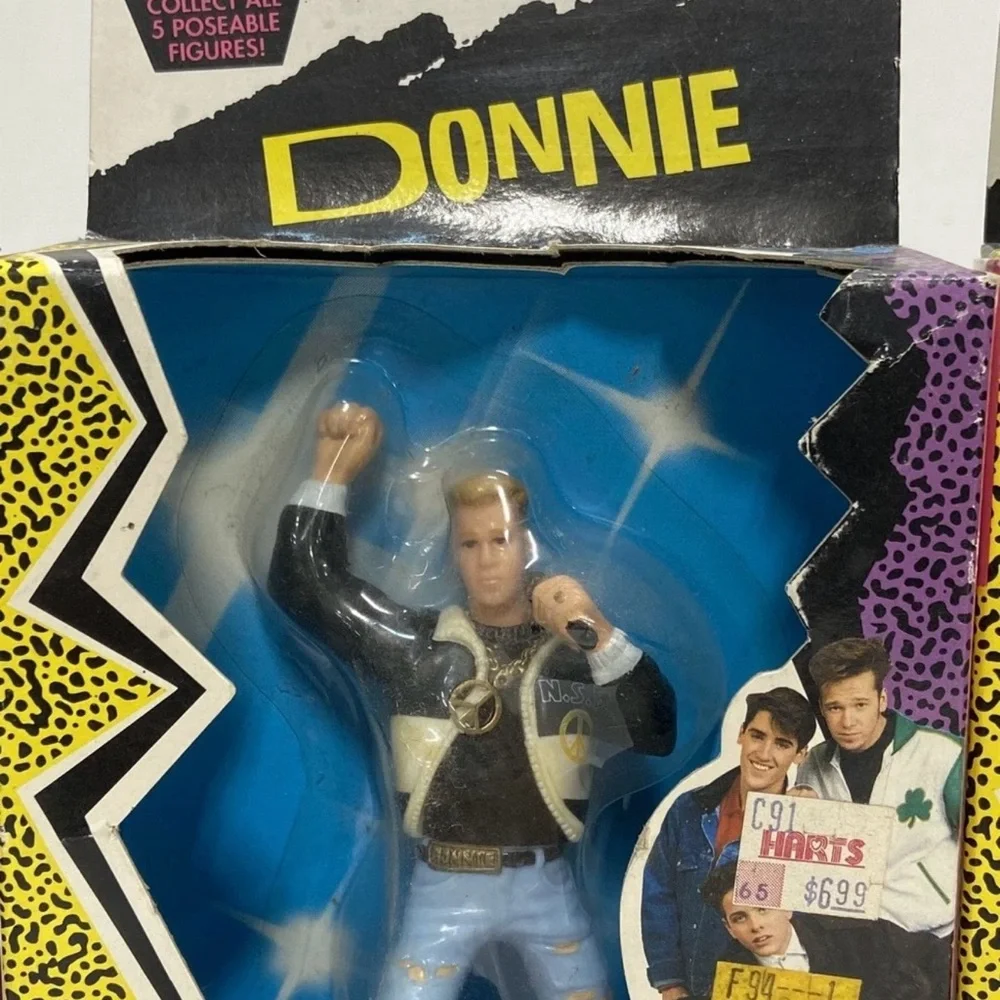 ⭐ 1990 NEW KIDS ON THE BLOCK — COMPLETE SET OF 5 — SEALED! ⭐